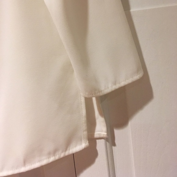 J Crew color block long sleeve blouse Sz 0 Sm - Picture 5 of 6